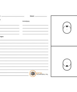 Korfbal wedstrijdpapier